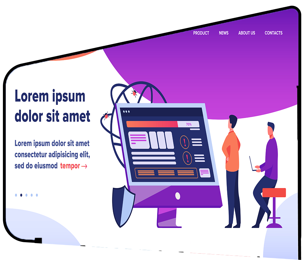 Landing Website Development