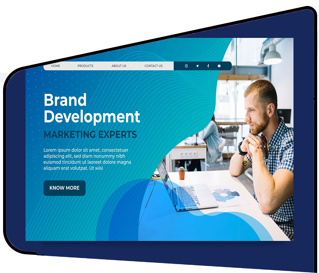 Template Website Development
